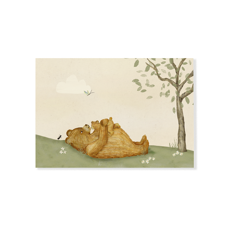 Ansichtkaart Berenknuffel (B2B)