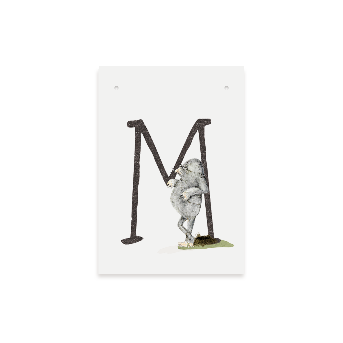 Letterkaartje M van Mol