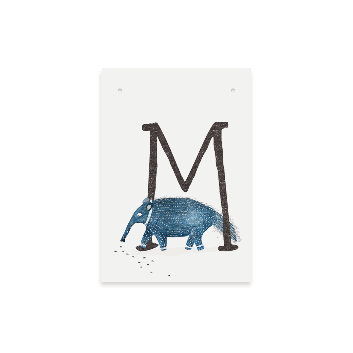 Letterkaartje M van Miereneter